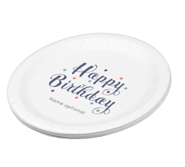 Customize Paper plate